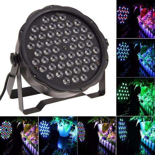 54W RGB LED STAGE LIGHT PAR DMX-512 Lighting Laser Projector