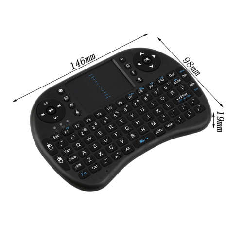 2.4G Wireless Keyboard Handheld Touchpad Keyboard Mouse for PC Android TV BOX DY