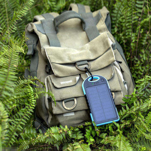 Solar charger 5000mAh waterproof