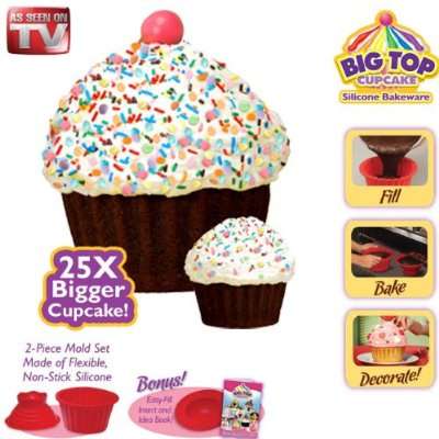 BIG TOP CUPCAKE, Bake Giant Cupcakes!