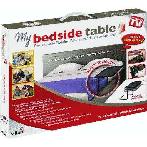 My Bedside Table, THE ULTIMATE FLOATING TABLE THAT ADJUSTS TO ANY BED!