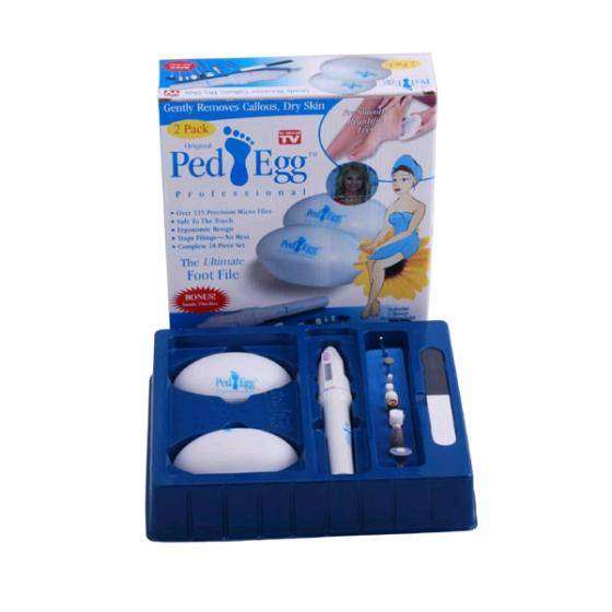 PED EGG Professional pedicure + BONUS 12 piece Nail grooming set