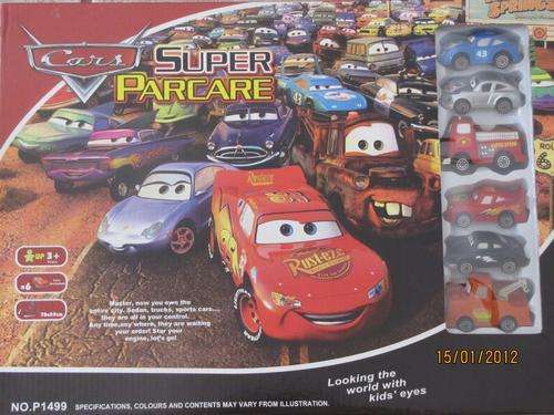 CARS Super Parking Garage with 6 Cars