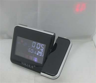 Digital Projection Clock with Colour screen
