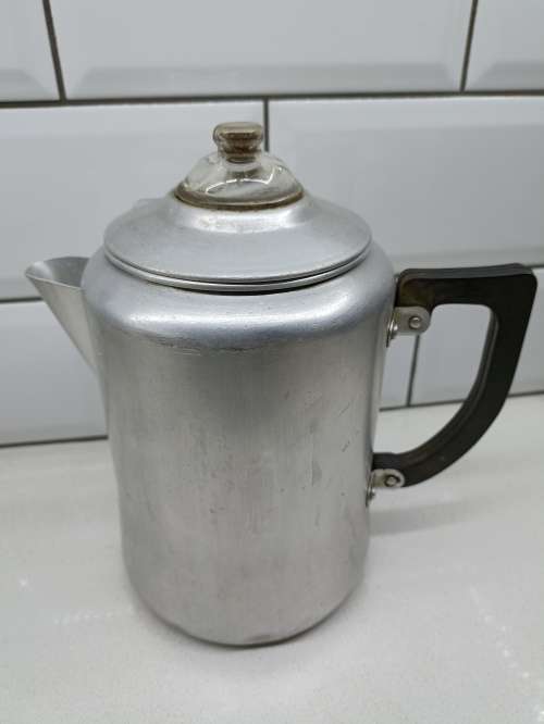 50`s Aluminium Stove Top Percolator