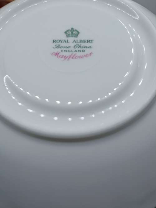 Royal Albert Mayflower Milk Jug and Sugar Bowl