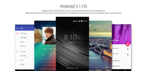 Blackview A8 HD Android Quadcore Smartphone