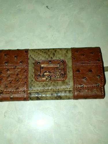 Guess Wallets-Chocolate Brown