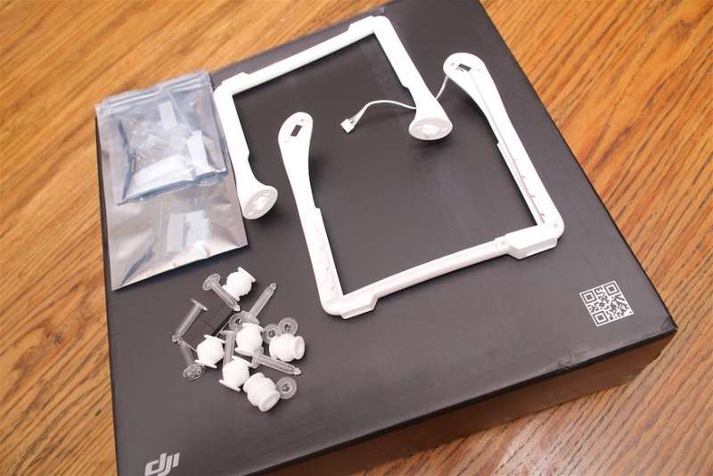 DJI Phantom 3 Pro Shell & 2 Pairs of Legs