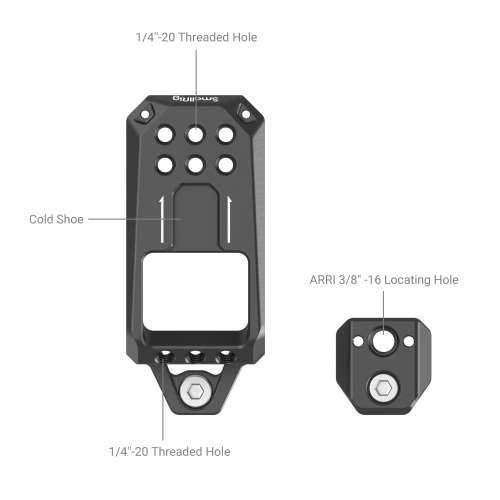 SmallRig Handheld Cage Kit + Top Plate for Sony FX30 / FX3