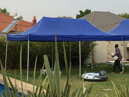 GAZEBOS 3x6m with sides pegs ropes and bag heavy duty BARGAIN R3300 *FREE DELIVERY*