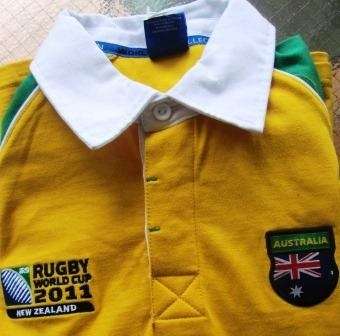 2011 WORLD CUP AUSTRALIA JERSEY XL