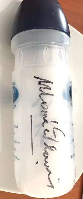 Players Fund Water Bottle (Signed by Morne du Plessis and Corne Krige)