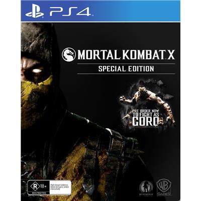 PS4 MORTAL KOMBAT X LIMITED EDITION