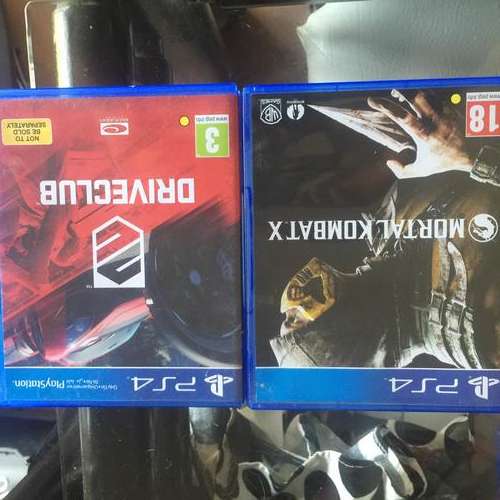2 x PS4 GAMES