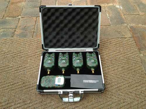 Carp Fishing Alarm Set with Remote Receiver