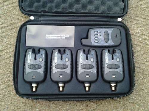Carp Fishing Alarm Set with Remote Receiver