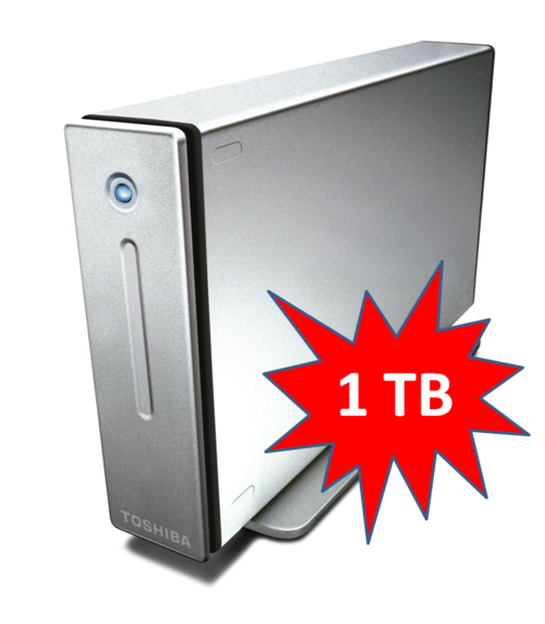 Toshiba 1TB USB 3.5" External Desktop Hard Drive