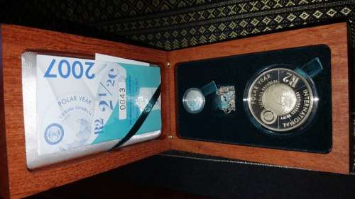 2007 Silver Combo set R2 +2 1/2 cent (Tickey)