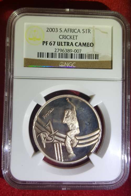 2003 R1 Silver  Cricket PF 67 Ultra Cameo