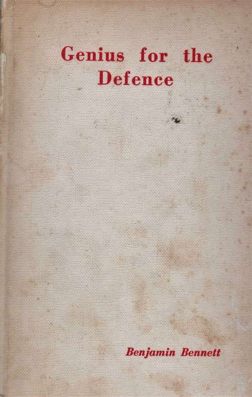 Genius for the defence by Benjamin Bennett Henry Morris, K.C.  South African  law cases