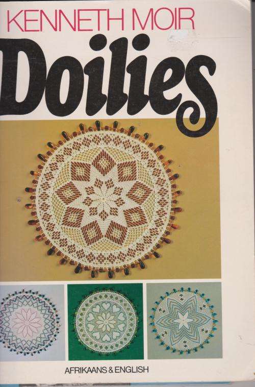 Doilies by Kenneth Moir in English and Afrikaans plus 2 extra crochet booklets free