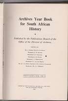Argiefjaarboek vir die Suid-Afrikaanse Geskiedenis deel 2 1965 Kerk en Staat en Abraham Fischer