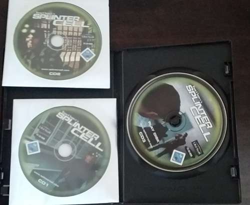 SPLINTER CELL 3 DISC PC COLLECTION - EXCELLENT CONDITION