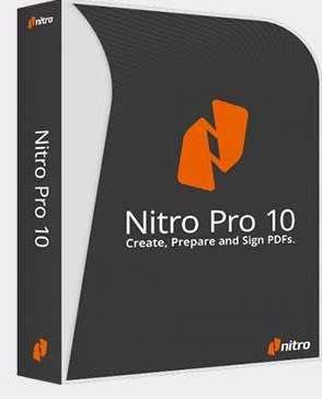 NITRO PRO PDF 10 (32/64 Bit) + Product Key - create, convert, edit, sign  (download links via email)