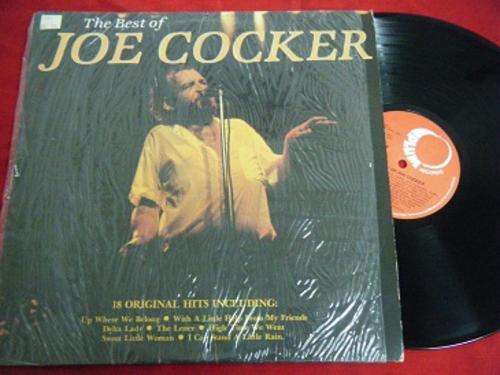 THE BEST OF JOE COCKER LP-VINYL & COVER IN EXCELLENT CONDITION