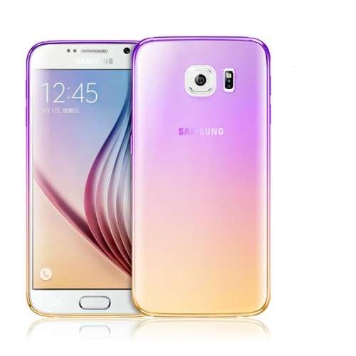Samsung S6 Purple to yellow cover