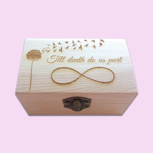 Infinity Engraved Little Box