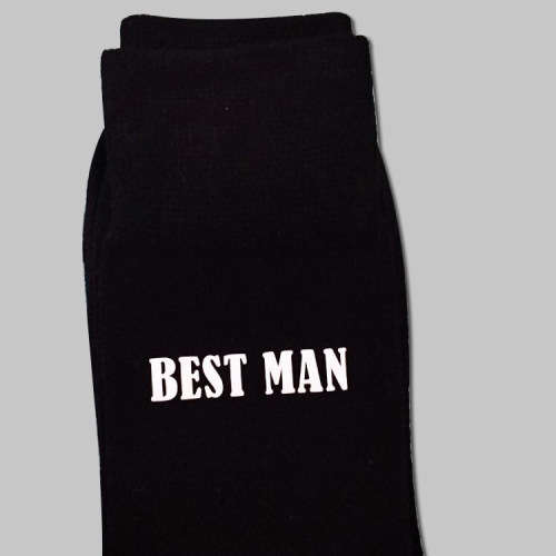 Best Man Wedding Socks