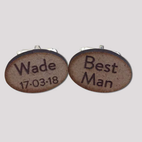 Custom Wedding Cufflinks