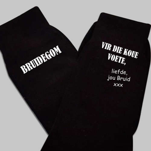 Bruidegom Wedding Socks