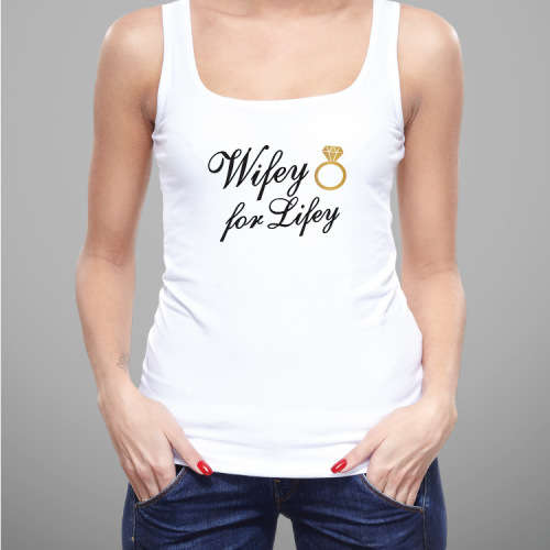 Wifey for Lifey Hen Party Tank Top