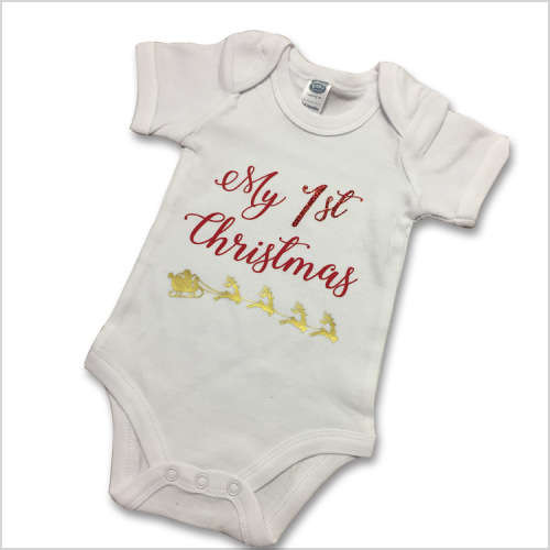 My First Christmas Onesies