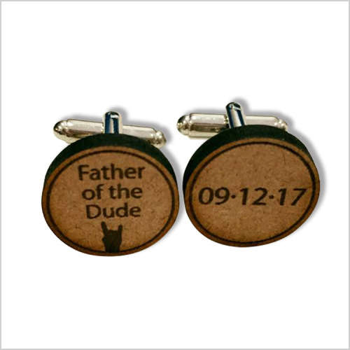 Custom Wedding Cufflinks