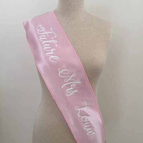 Bridal Custom Sash