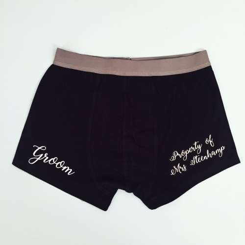 Custom Wedding Briefs