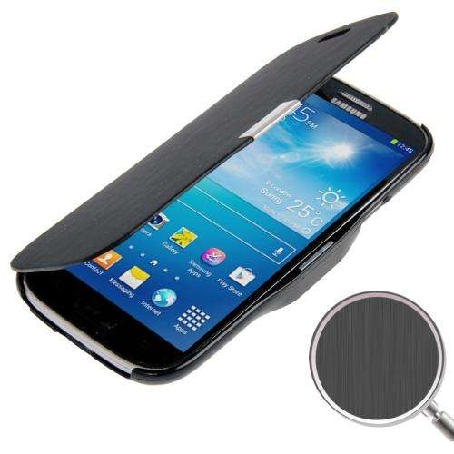Samsung S4 mini Brushed Texture Horizontal Flip Magnetic Buckle Protective Case
