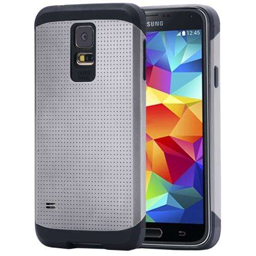 Samsung S5 dark grey slim armor case plus FREE screen protector & cloth