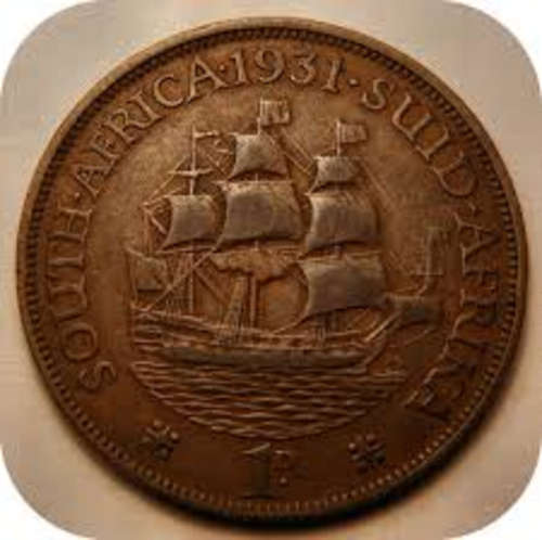 WOW!!! 1931 1D SOUTH AFRICAN COIN!!! NEVER TO BE REPEATED!!!