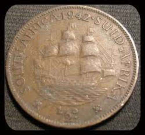WOW!!! 1942 1/2D SOUTH AFRICAN COIN!!! NEVER TO BE REPEATED AGAIN!!