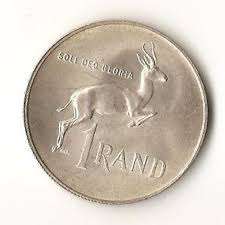 NEVER TO BE REPEATED!!! 1989 1R SOUTH AFRICAN COIN!!!