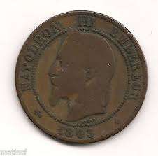 WOW!!! 1856 NAPOLEON COIN!!!OVER 150 YEARS OLD!! NEVER TO BE REPEATED!!