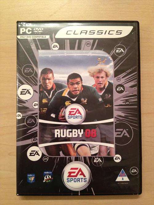EA Sports Rugby 08 with Logitech game pad