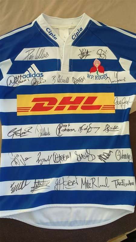 Signed Western Province Jersey