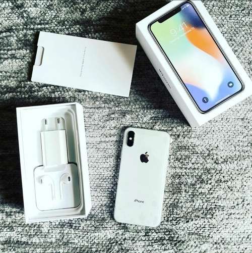 iPhone X silver 256GB