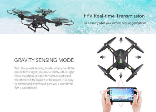 Broadream Drone/Quadcopter With WiFI and Camera